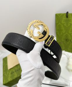 Belt Gucci Gucci️The waistband is made of 100% cowhide, ensuring genuine leather. The 24k pu 40sfpoyl