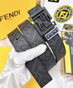 Belt FENDI Fendi ReproductionThe waistband is made of 100% cowhide, ensuring a double-layer 6gw3p1l6