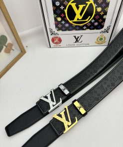 LV... Louis VuittonMaterial: Leather Belt with 100% Head Layer. The leather belt is guarante r0d5364r