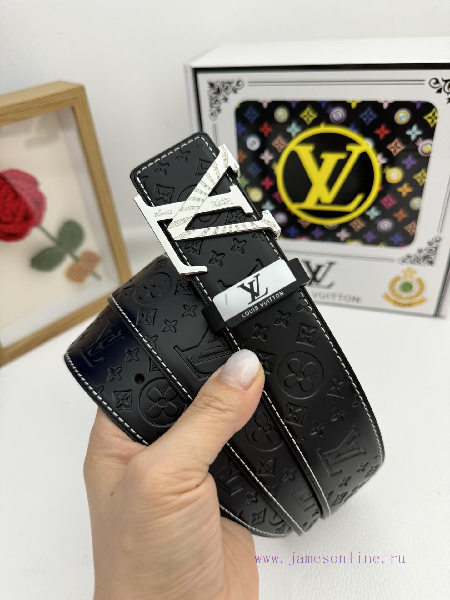 LV... Louis VuittonMaterial: Leather Belt with 100% Head Layer. The leather belt is guarante 1kz9uyuk