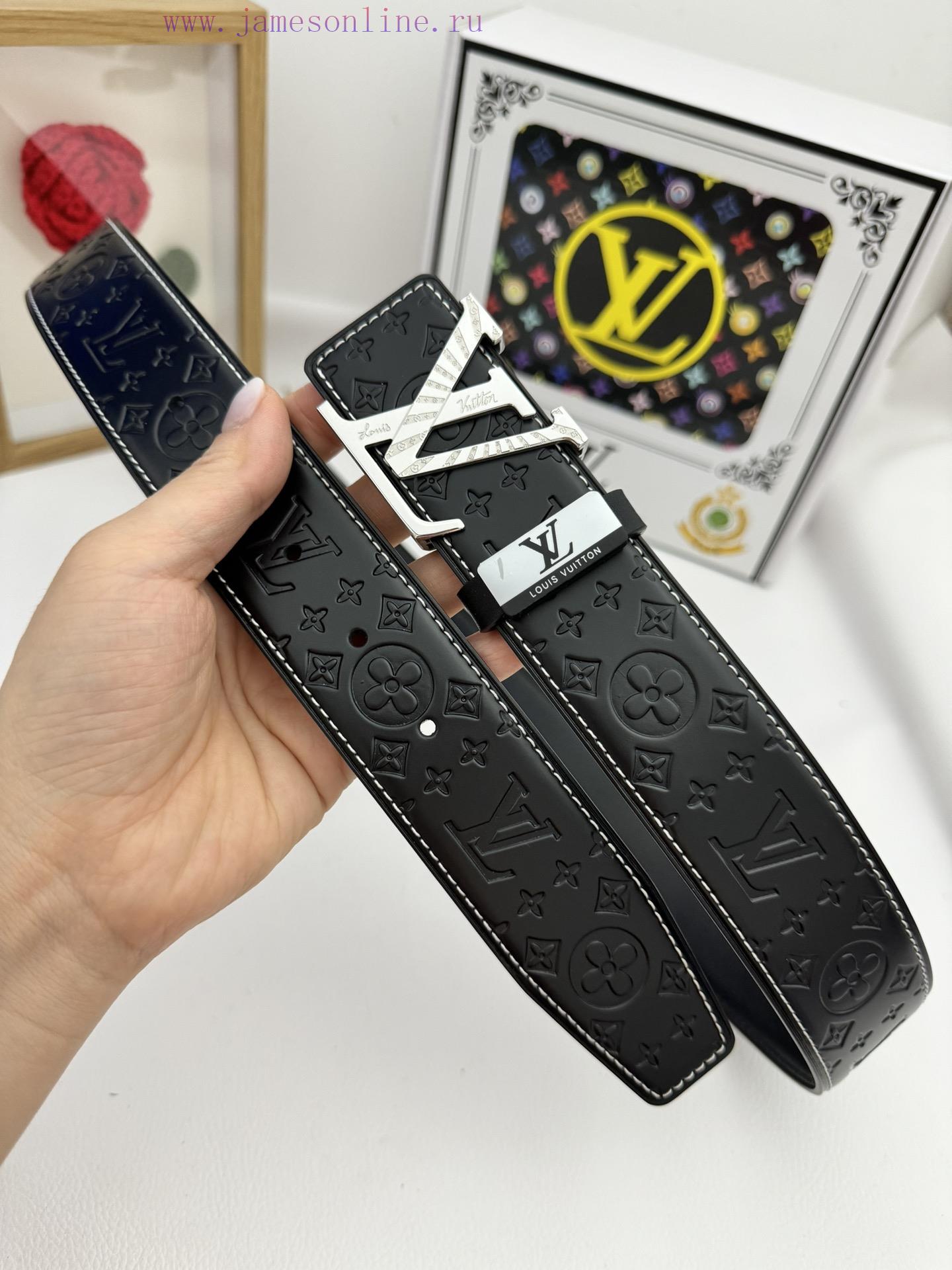 LV... Louis VuittonMaterial: Leather Belt with 100% Head Layer. The leather belt is guarante 1kz9uyuk - Image 3