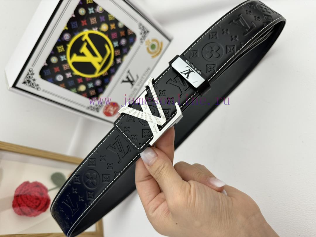 LV... Louis VuittonMaterial: Leather Belt with 100% Head Layer. The leather belt is guarante 1kz9uyuk - Image 6