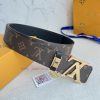 LV... Louis Vuitton Belt and BeltsHanging buckle, classic pure steel hollow hanging buckle, lxwhwra3