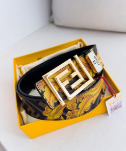 Fendi FENDI ️ Belt and beltBuckle, original classic pure copper boutique letter buckle, phot dxzp1vge