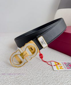 Ferrgamo.. Ferragamo Belt ️ Automatic BeltAutomatic buckle, pure steel material automatic bu 1wh91psa