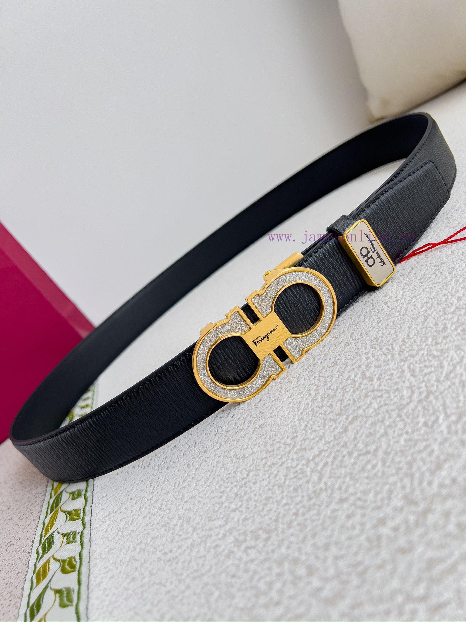 Ferrgamo.. Ferragamo Belt ️ Automatic BeltAutomatic buckle, pure steel material automatic bu hu27clz5 - Image 6