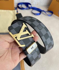 LV... Louis Vuitton Belt and BeltsBuckle, classic pure steel material buckle, top layer cowh px3qgvy1