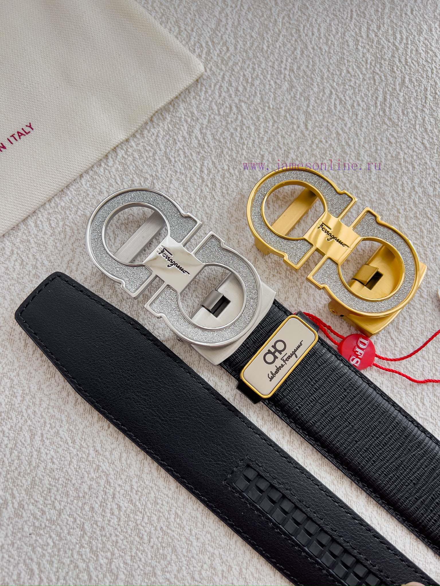 Ferrgamo.. Ferragamo Belt ️ Automatic BeltAutomatic buckle, pure steel material automatic bu hu27clz5 - Image 10