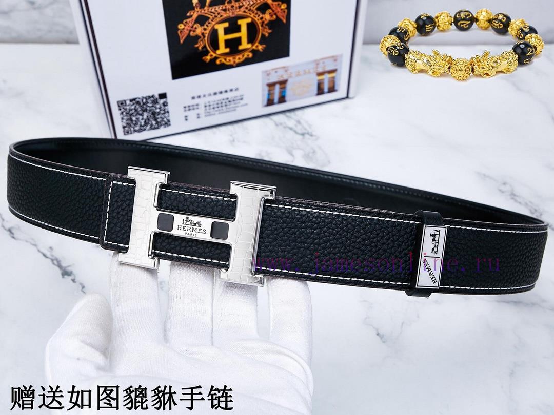 Belts from Herm è s Her...The waistband is made of 100% cowhide, ensuring that the genuine l sjdx67hq - Image 6