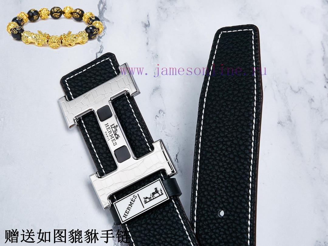 Belts from Herm è s Her...The waistband is made of 100% cowhide, ensuring that the genuine l sjdx67hq - Image 9