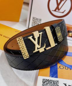 Belt LV Louis Vuitton's top tier replicaThe waistband is made of 100% cowhide, ensuring genu i79ae3nt