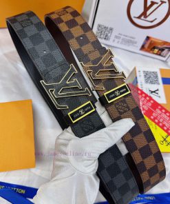 Belt LV Louis Vuitton's top tier replicaThe waistband is made of 100% cowhide, ensuring genu 1q0k0q03