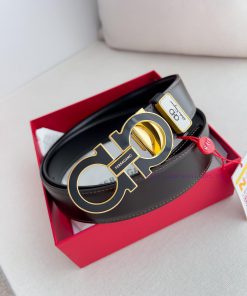 Ferragamo Ferrgamo ️ Belt and beltHanging buckle, classic hanging buckle made of pure copper ci9kg08o