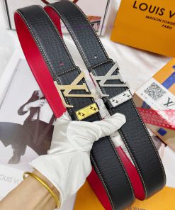 Belt LV Louis Vuitton's top tier replicaThe waistband is made of 100% cowhide, ensuring genu p2vu1bv5