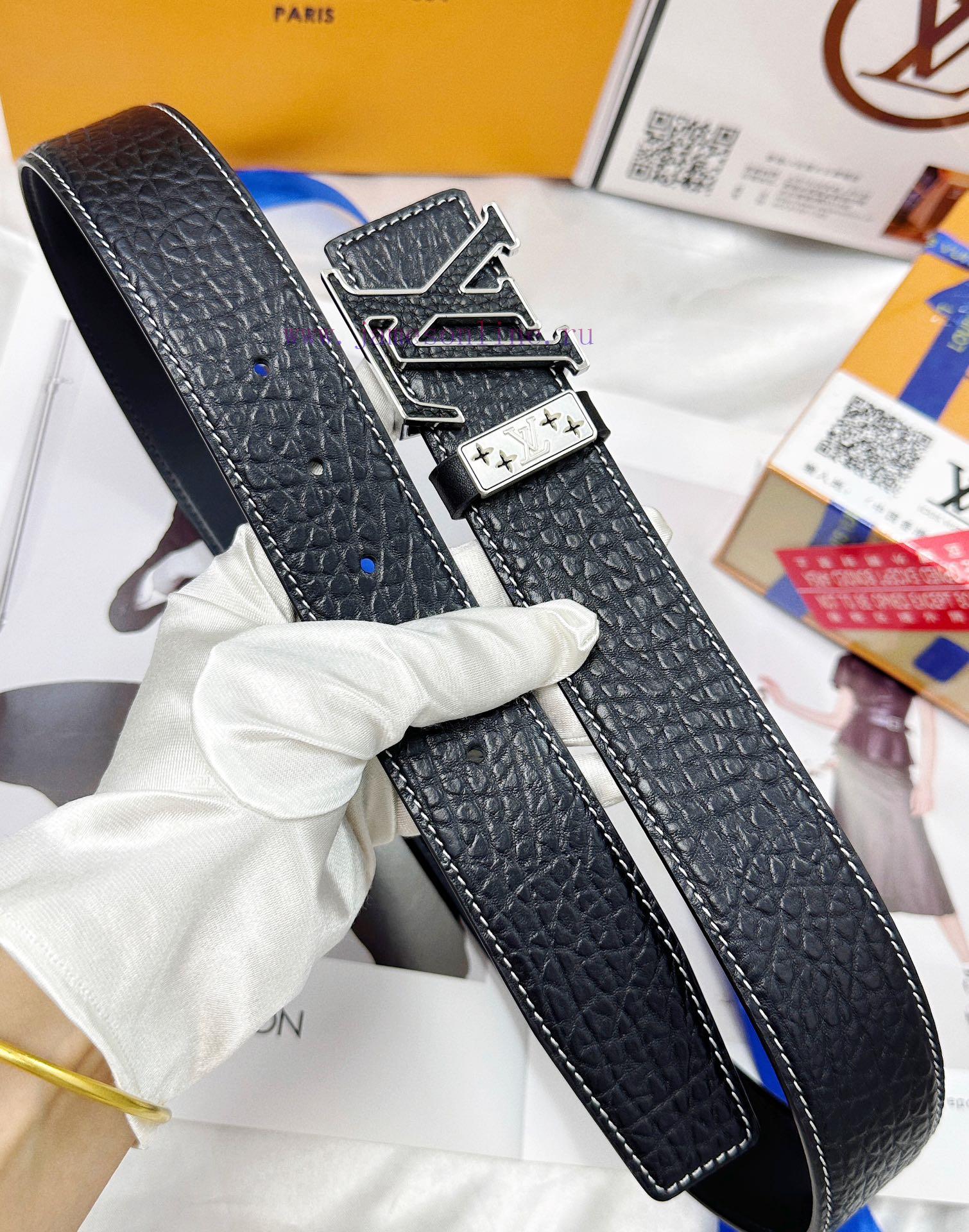 Belt LV Louis Vuitton's top tier replicaThe belt is made of 100% imported original cowhide, uirj3dbm - Image 5