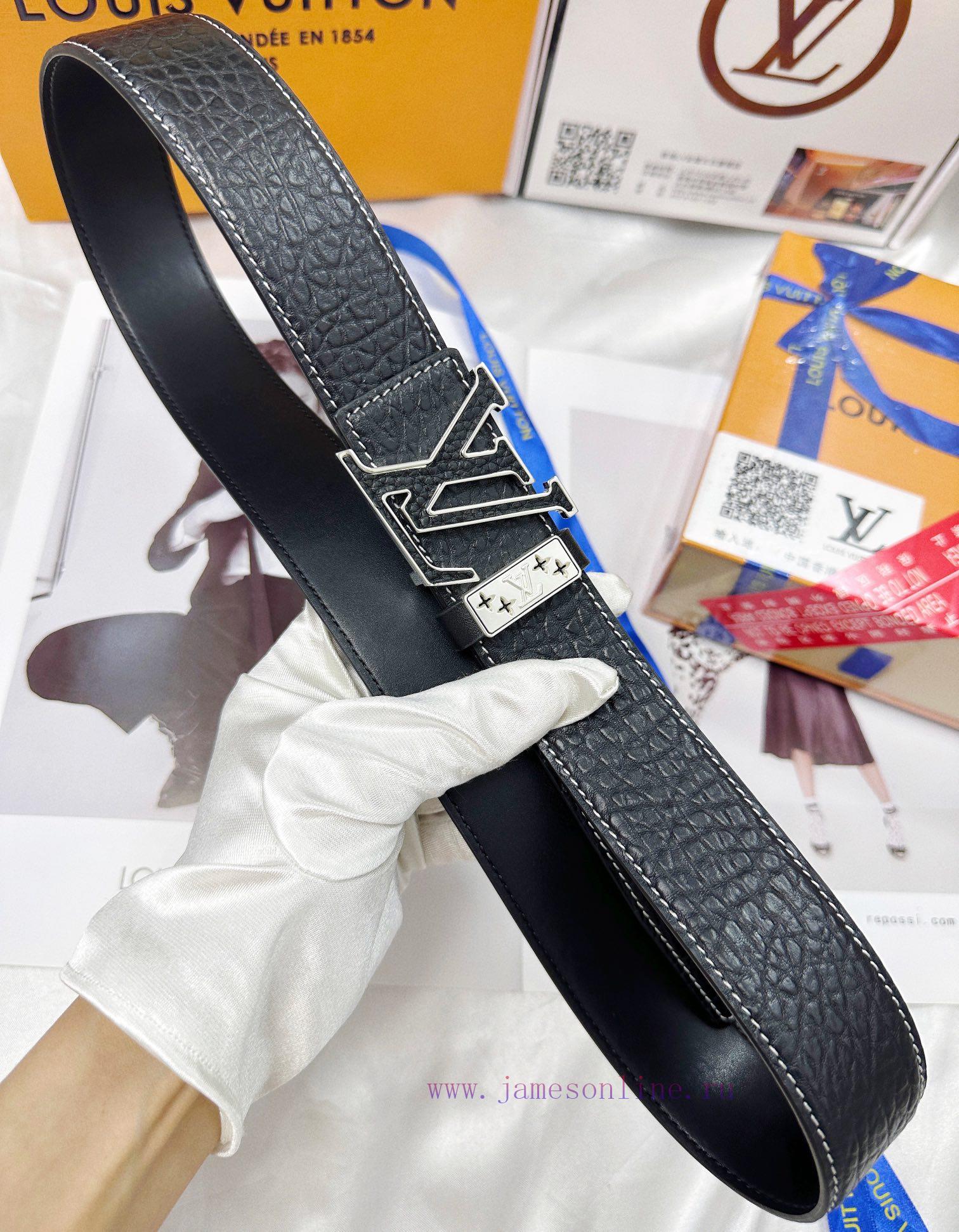 Belt LV Louis Vuitton's top tier replicaThe belt is made of 100% imported original cowhide, uirj3dbm - Image 8