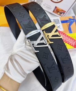 Belt LV Louis Vuitton's top tier replicaThe waistband is made of 100% cowhide, ensuring a ge ignqiodx