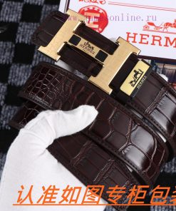 Men's belt HermesMen's leather belt is made of 100% head layer cowhide, ensuring that the 24 9kojqswk