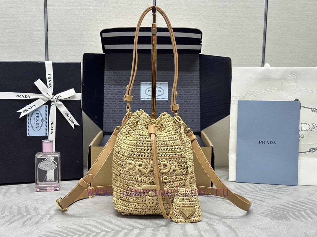 Paired version full set packaging, customized, straw water bucket bag 1BE068This handmade wanokat6yq - Image 2