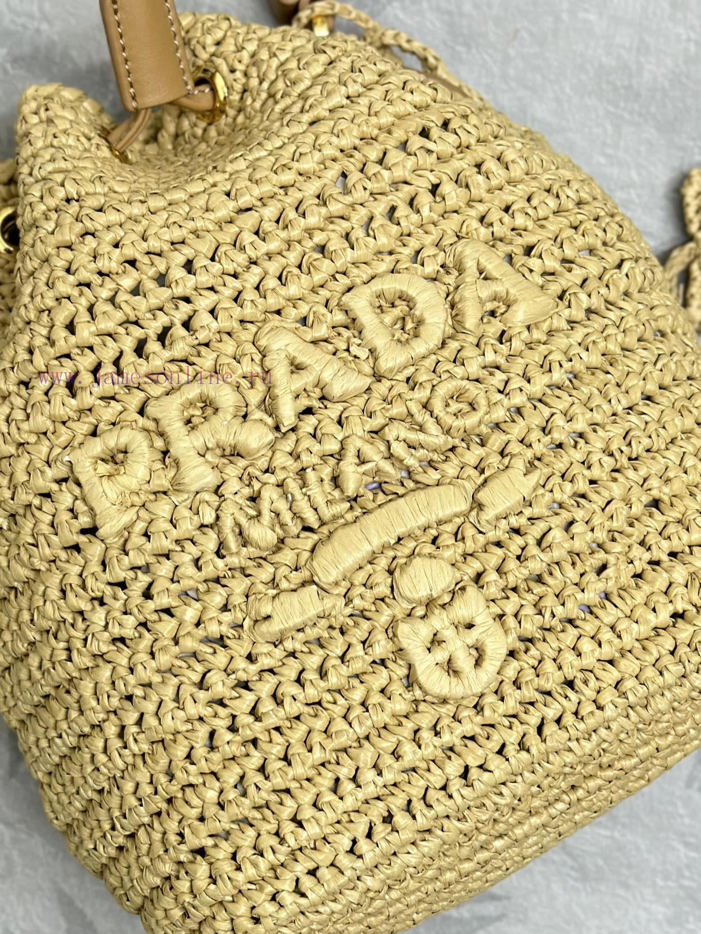 Paired version full set packaging, customized, straw water bucket bag 1BE068This handmade wanokat6yq - Image 7