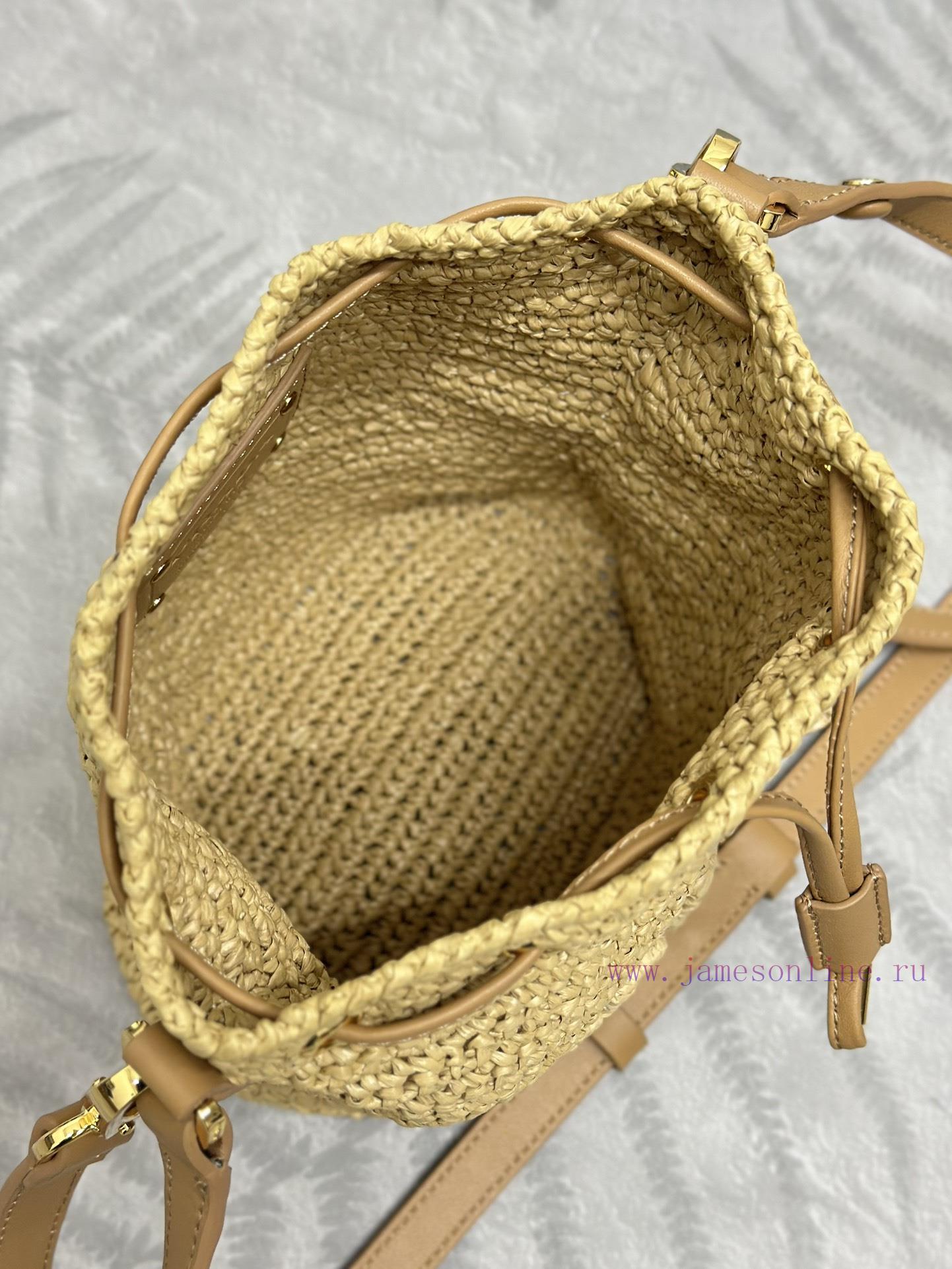 Paired version full set packaging, customized, straw water bucket bag 1BE068This handmade wanokat6yq - Image 9