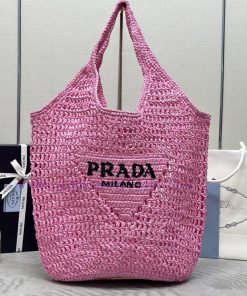 The new large coconut fiber tote bag 1BG424 is made of coconut fiber, presenting a soft decox0ega290