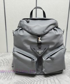 New men's backpack, 2024 spring/summer runway style, 2VZ108, equipped with adjustable long s6y88qtyy
