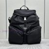 New men's backpack, 2024 spring/summer runway style, 2VZ108, equipped with adjustable long s9xx79ew4