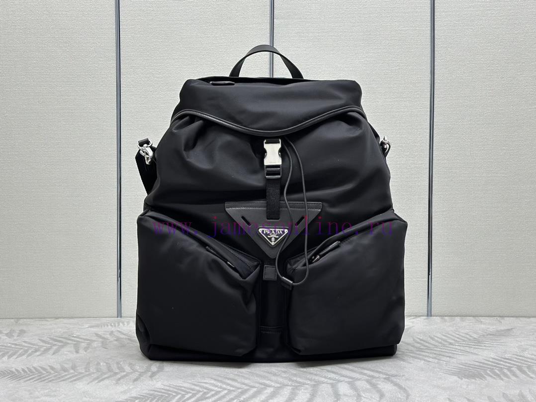 New men's backpack, 2024 spring/summer runway style, 2VZ108, equipped with adjustable long s9xx79ew4 - Image 2
