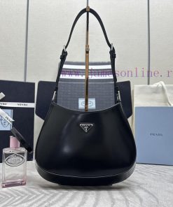 (Paired version full set packaging, customized), new shiny leather armpit bag 1BC169 silver 4wrorf0c