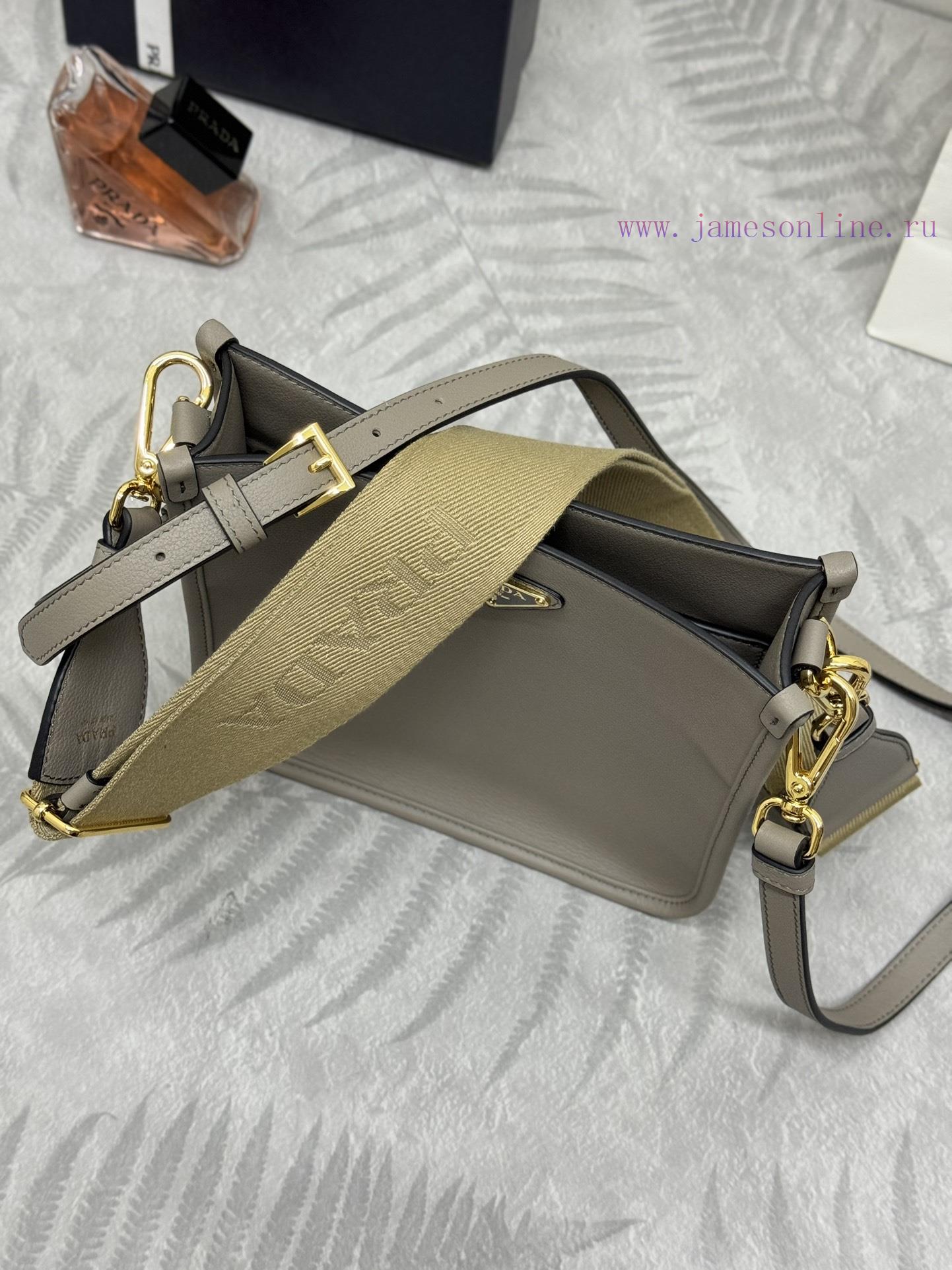 P Home's new shoulder bag 1BH220 has arrived. Tote bag is a leather shoulder bag with a simpr99jgze1 - Image 3