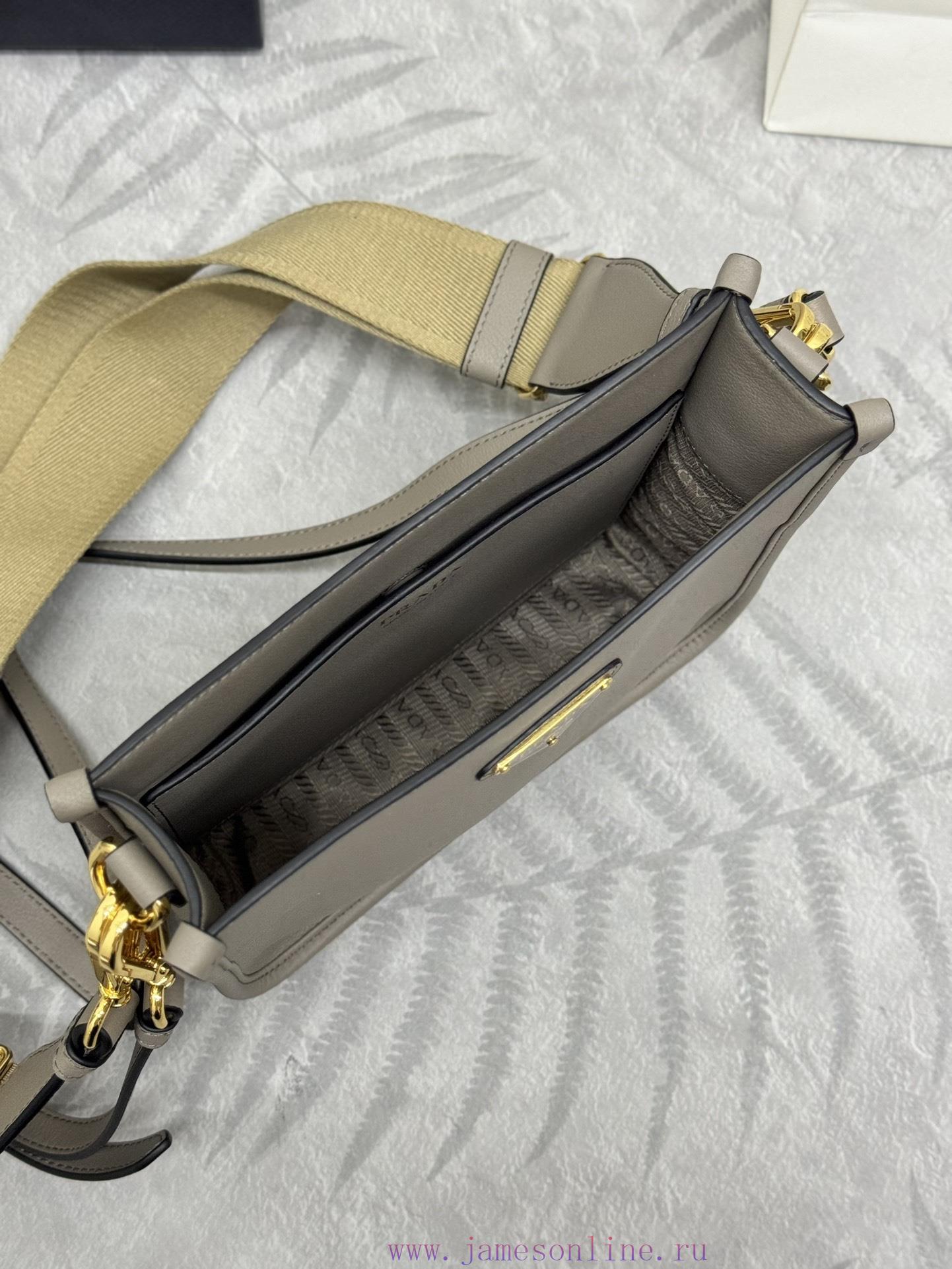 P Home's new shoulder bag 1BH220 has arrived. Tote bag is a leather shoulder bag with a simpr99jgze1 - Image 9