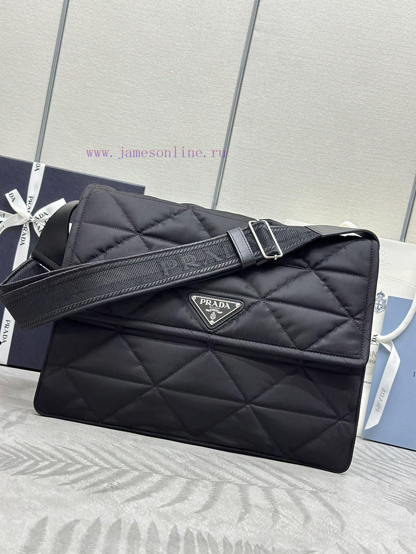 (Paired version full package, customized), new diamond patterned messenger bag 1BD256 diamonwix2hviq