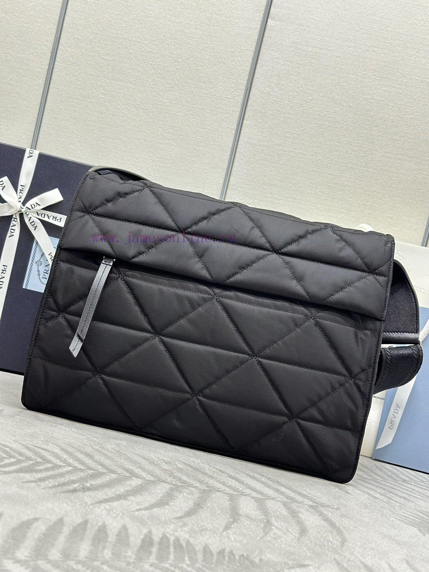 (Paired version full package, customized), new diamond patterned messenger bag 1BD256 diamonwix2hviq - Image 5