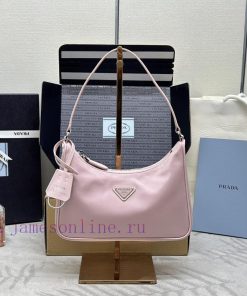 Paired version full package, customized), Prada's latest popular leather shoulder strap whitm8bm520z