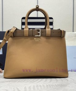 New women's bag size 38CM1BA416 with large belt, [Strong] 2024 new DoubleBag large shopping cv7c4va6