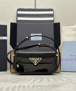 (Paired version full package, customized), new 1BD339 patent leather flight attendant bagThi4x7yjeft