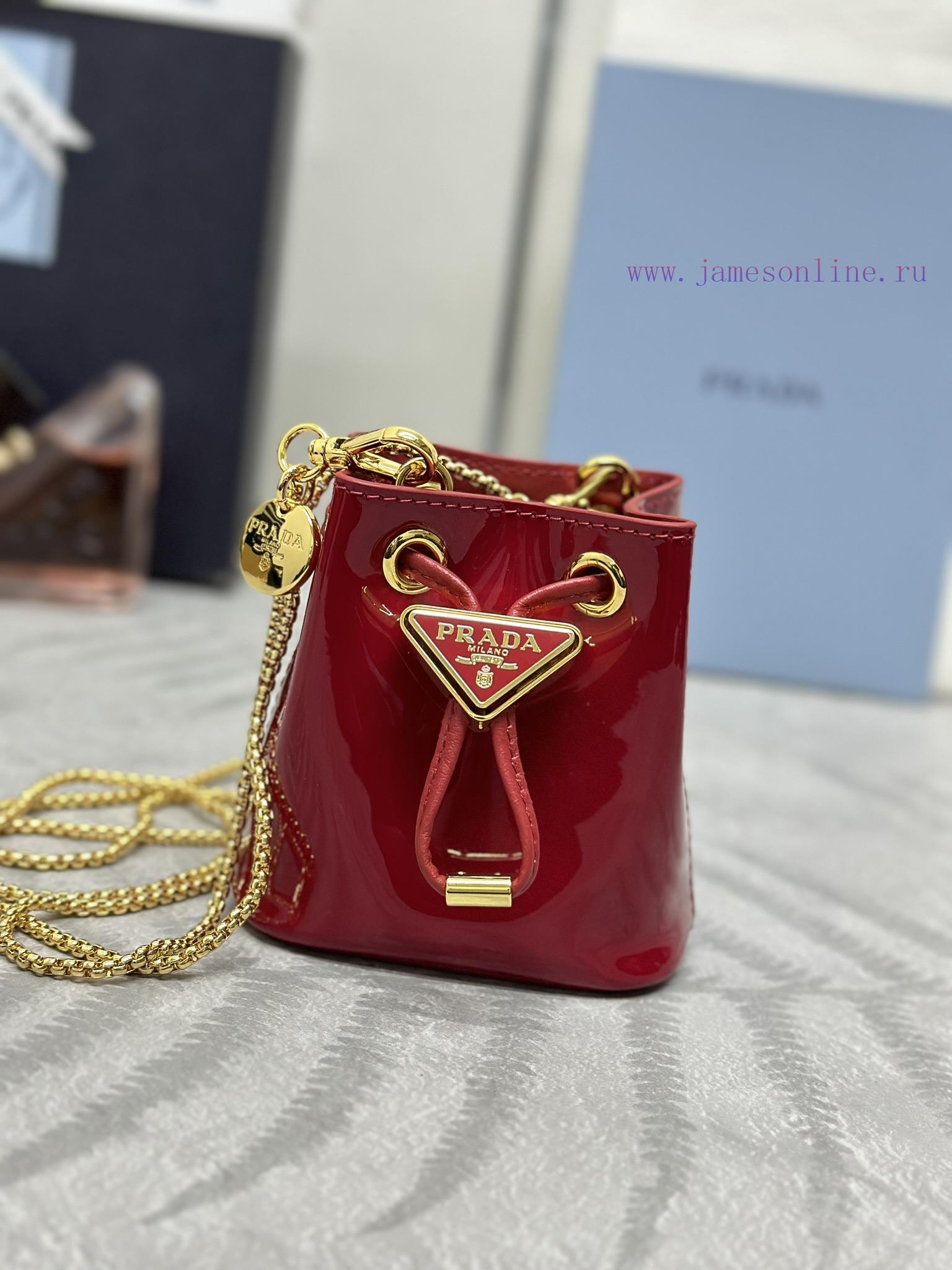 , (Paired version full set packaging, customized), new patent leather small water bucket 1NR0z2vg3xl - Image 2