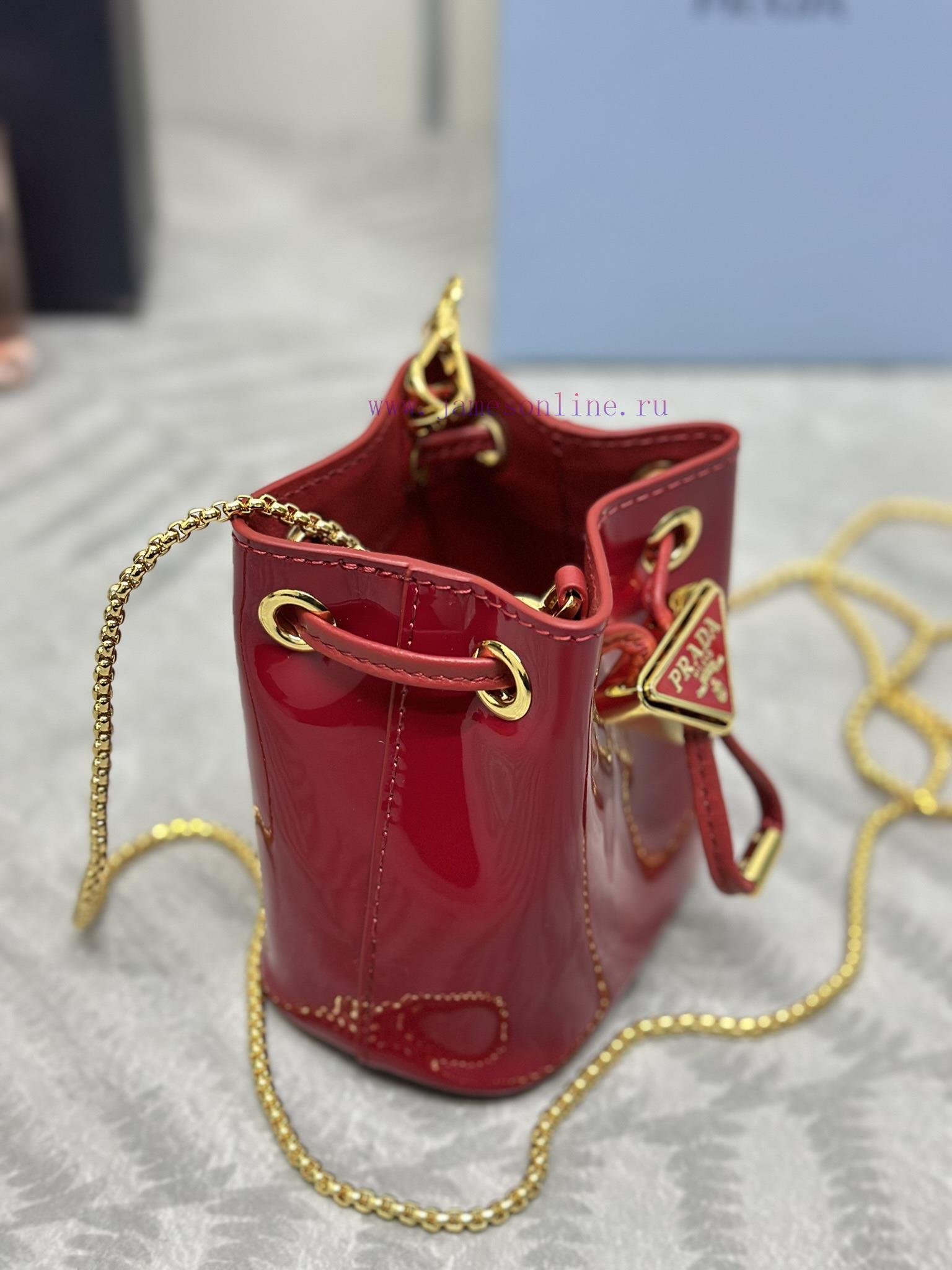 , (Paired version full set packaging, customized), new patent leather small water bucket 1NR0z2vg3xl - Image 8