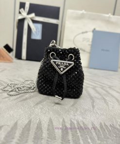 , (Paired version full package, customized), Crystal mini water bucket 1NR016 black diamondTgunv2j2c