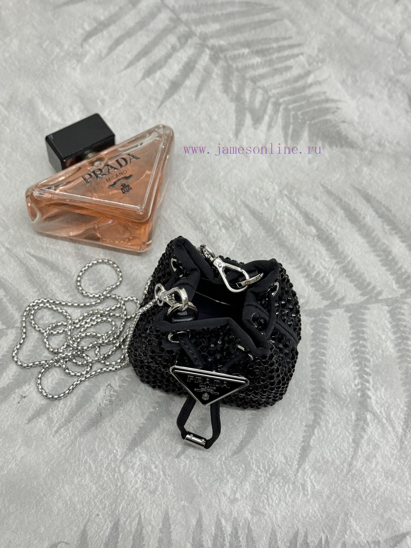 , (Paired version full package, customized), Crystal mini water bucket 1NR016 black diamondTgunv2j2c - Image 5