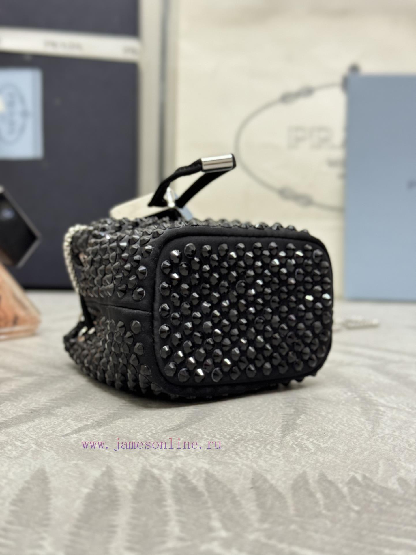 , (Paired version full package, customized), Crystal mini water bucket 1NR016 black diamondTgunv2j2c - Image 7