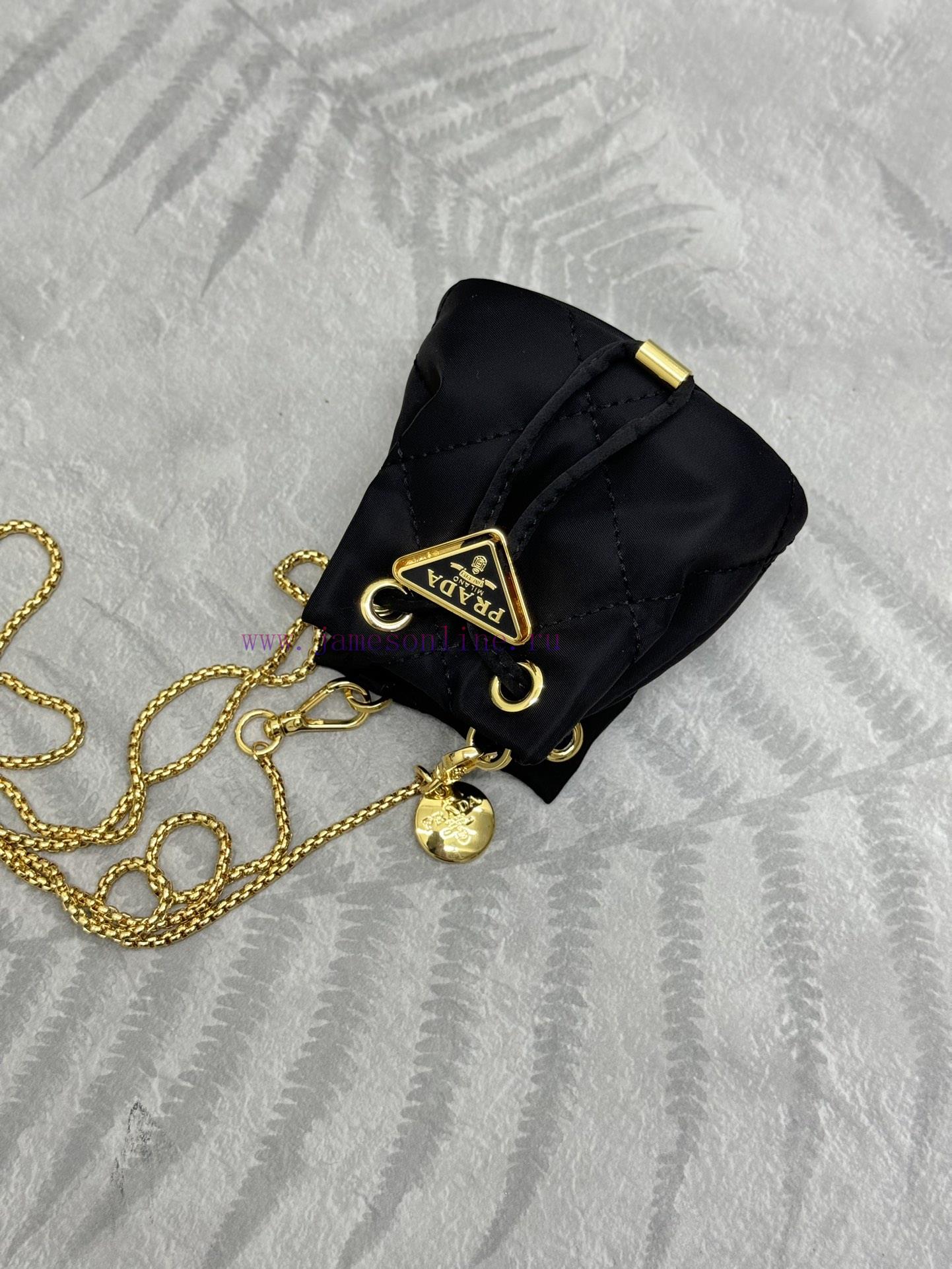 , (Paired version full set packaging, customized), Embroidered grid small water bucket clothv6ml9h6y - Image 5