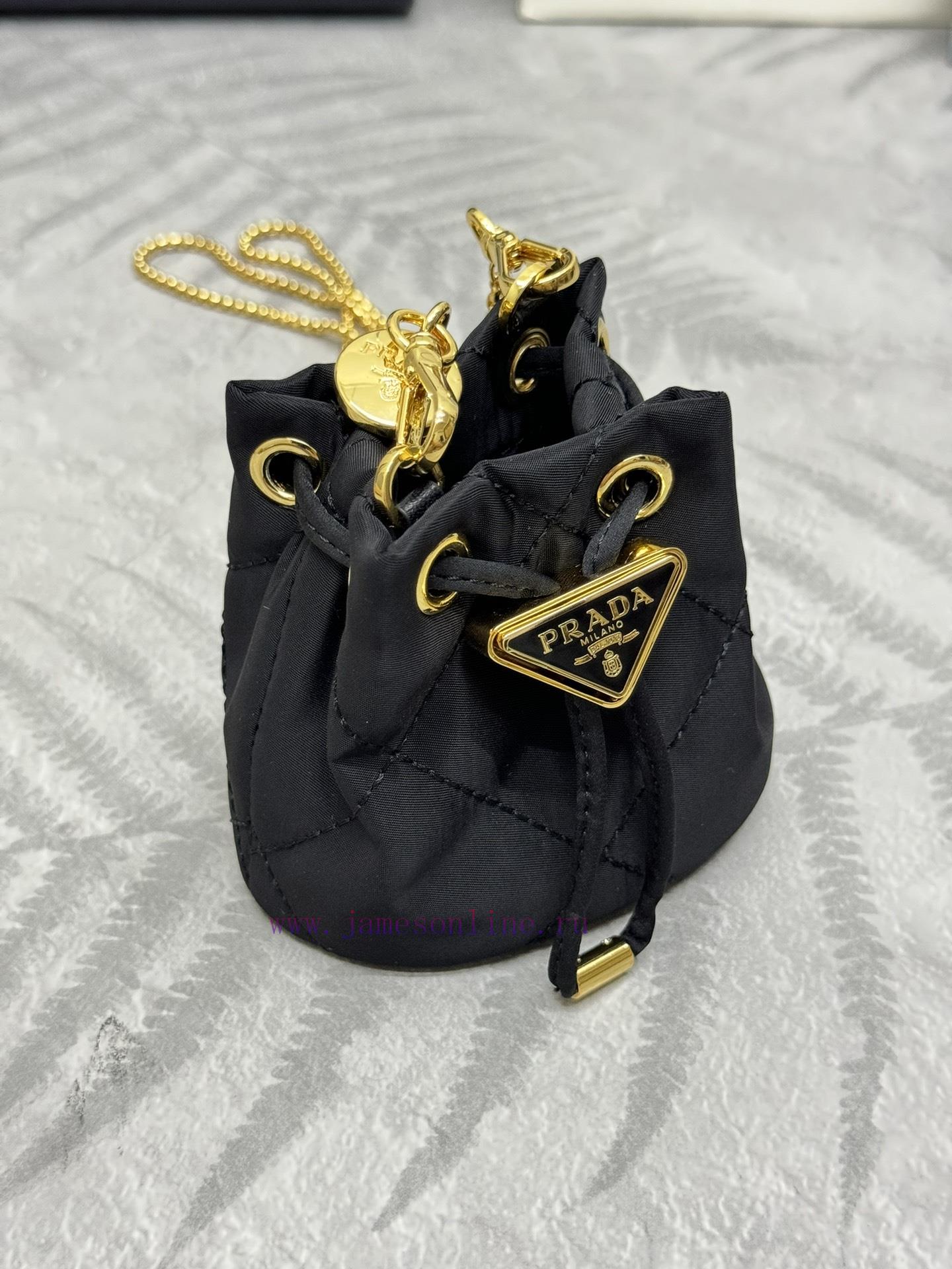 , (Paired version full set packaging, customized), Embroidered grid small water bucket clothv6ml9h6y - Image 6