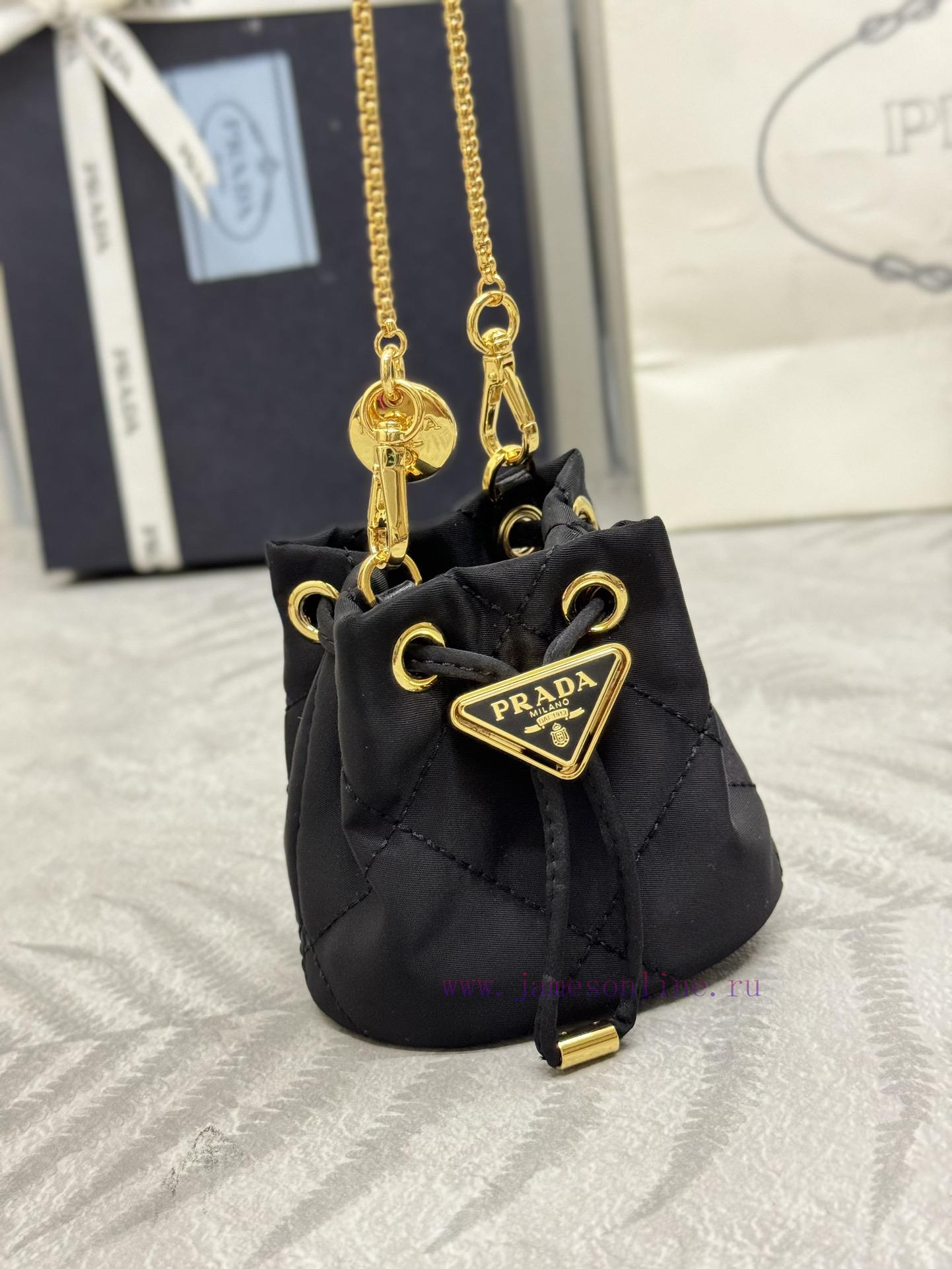 , (Paired version full set packaging, customized), Embroidered grid small water bucket clothv6ml9h6y - Image 7