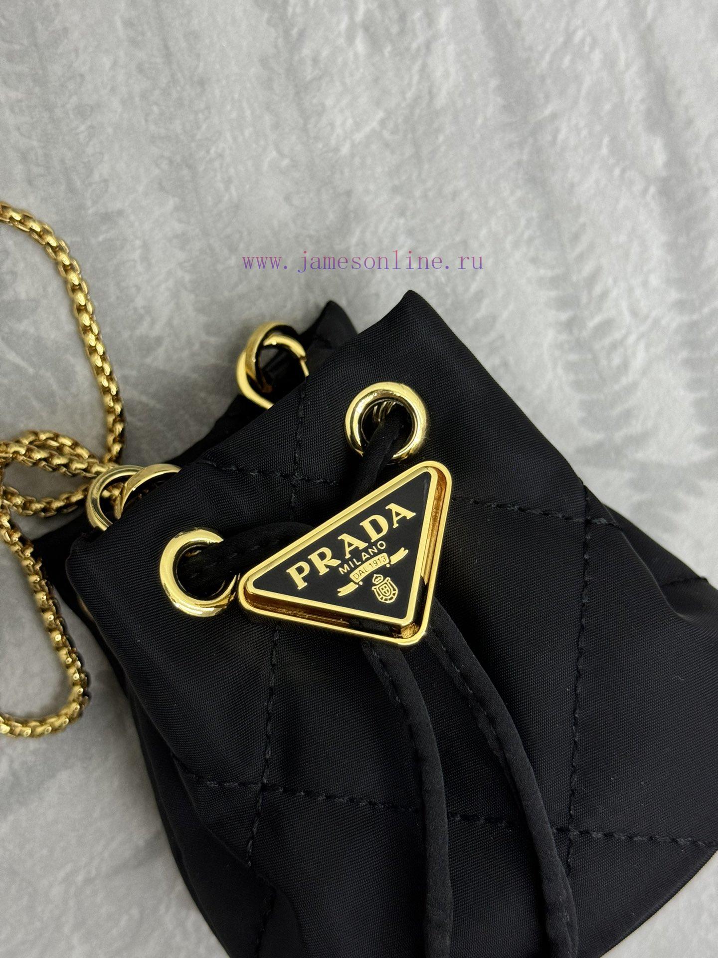 , (Paired version full set packaging, customized), Embroidered grid small water bucket clothv6ml9h6y - Image 8