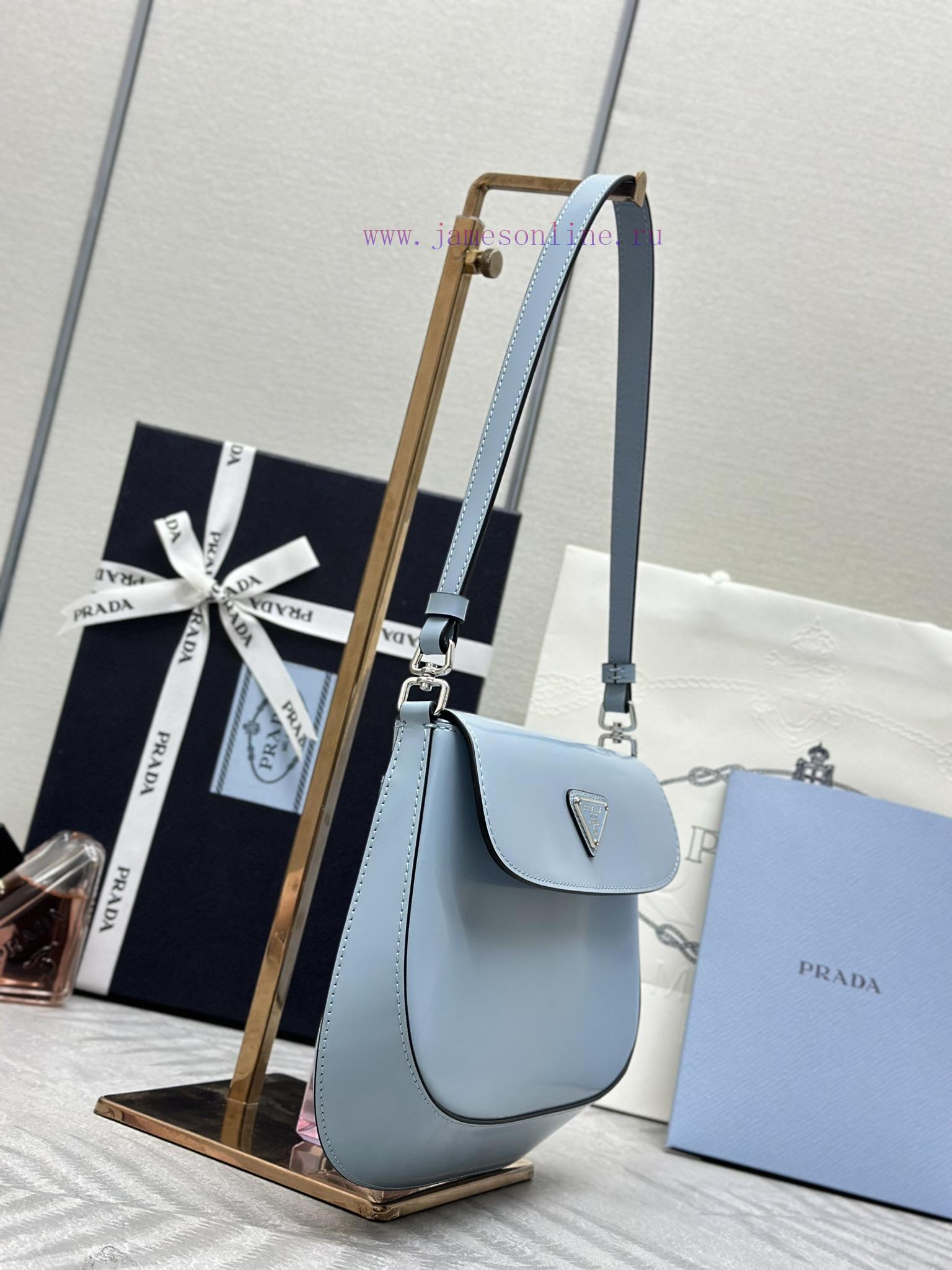 (Paired version full set packaging, customized), P's women's armpit bag 1BD311 has arrived. 6hdeeo0w - Image 4