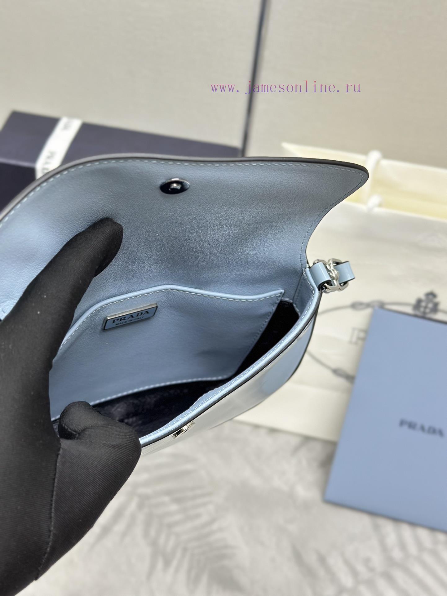 (Paired version full set packaging, customized), P's women's armpit bag 1BD311 has arrived. 6hdeeo0w - Image 8