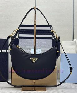 (Paired version full package, customized), Moon handbag 1BC194 shoulder strap/nylon fabric. 1bolxits