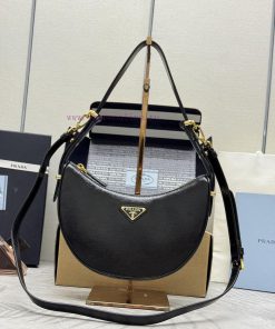 , (Paired version full set packaging, customized), Moon handbag Moon bag new 1BC194 wrinkled31a7ihrg